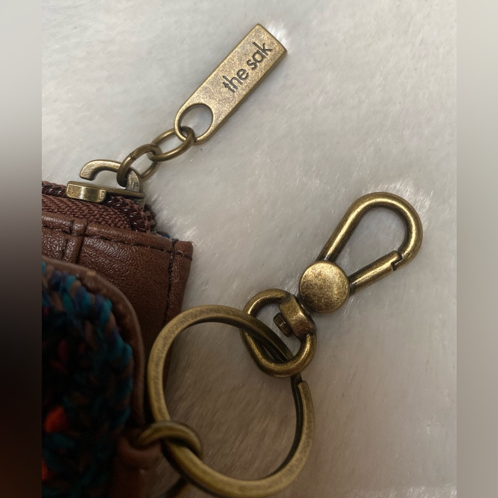 The Sak Multicolor Crochet Keychain Wallet - Picture 5 of 6